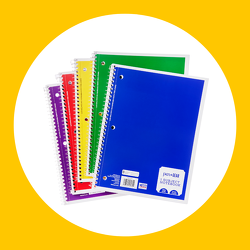 One Subject Spiral Notebook